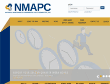 Tablet Screenshot of nmapc.org